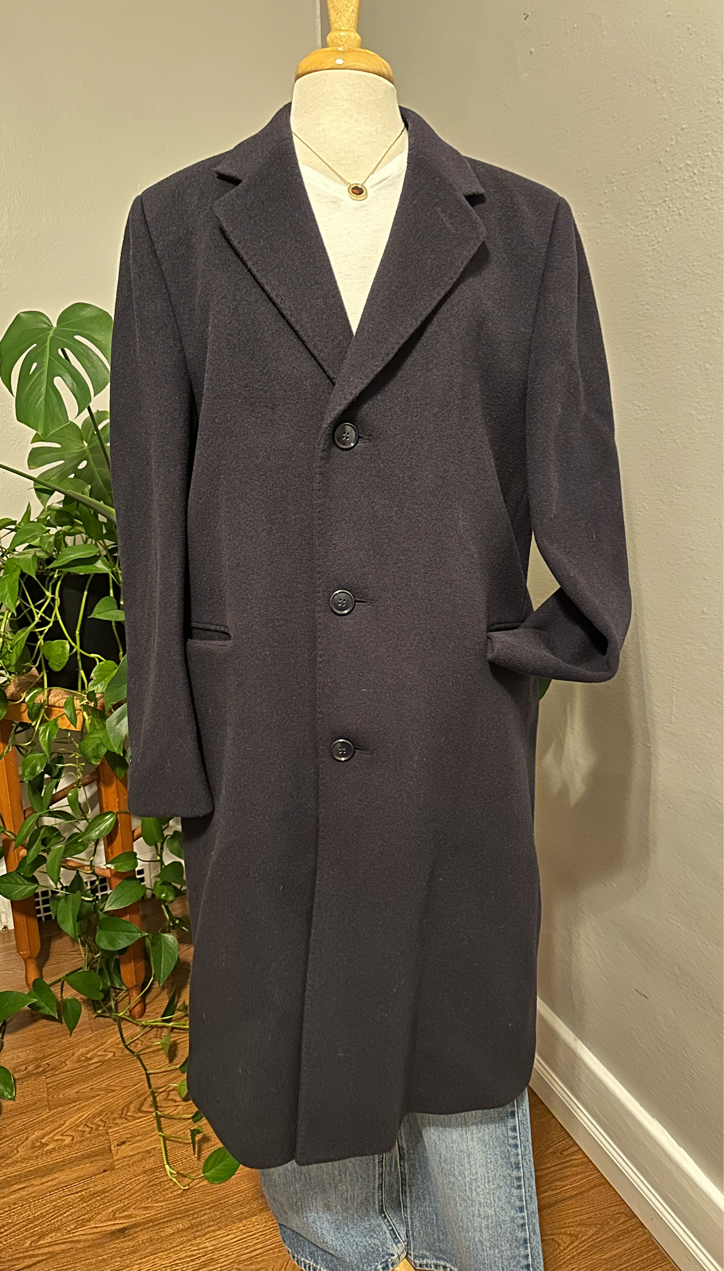 ADOLFO wool coat