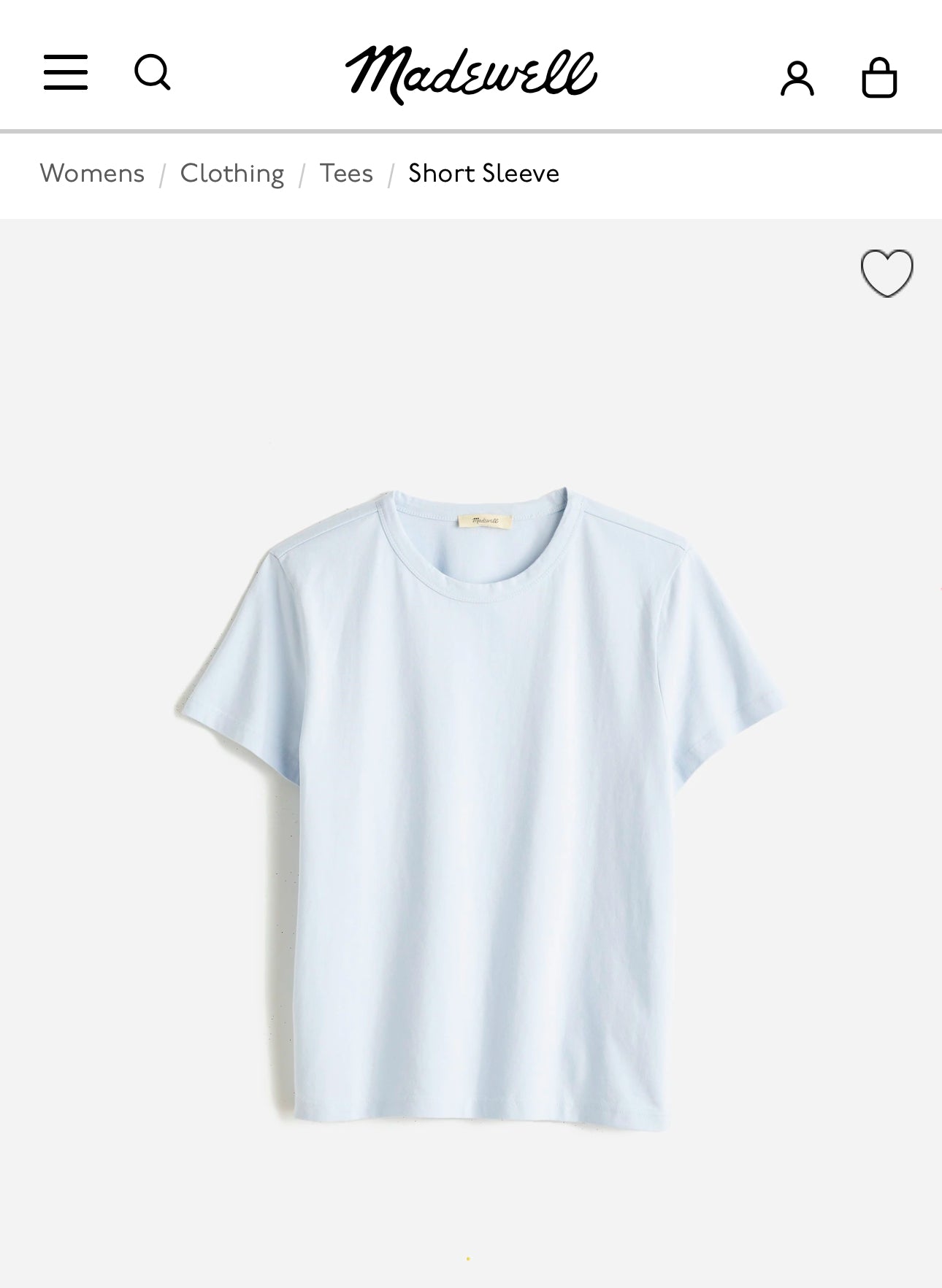 MADEWELL tees