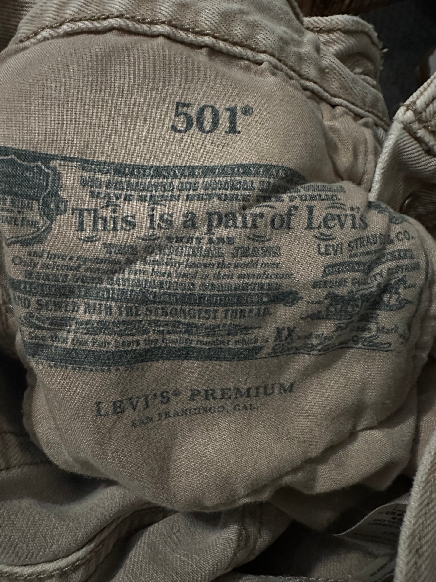 LEVI’S 501 jeans